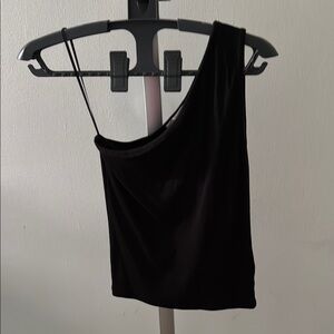 Madewell One-shoulder cropped tank